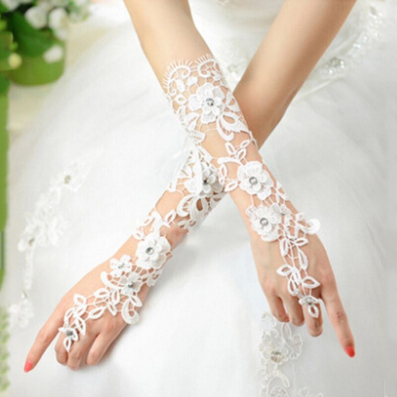 Wedding Bridal Gloves Lace Bridal Dress Wedding Lu... – Vicedeal