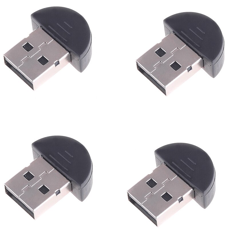 El adaptador USB más pequeño 2,0 Mini BT V2.0 EDR adaptador USB Dongle USB para ordenador portátil PC teléfono móvil que soporta varios idiomas