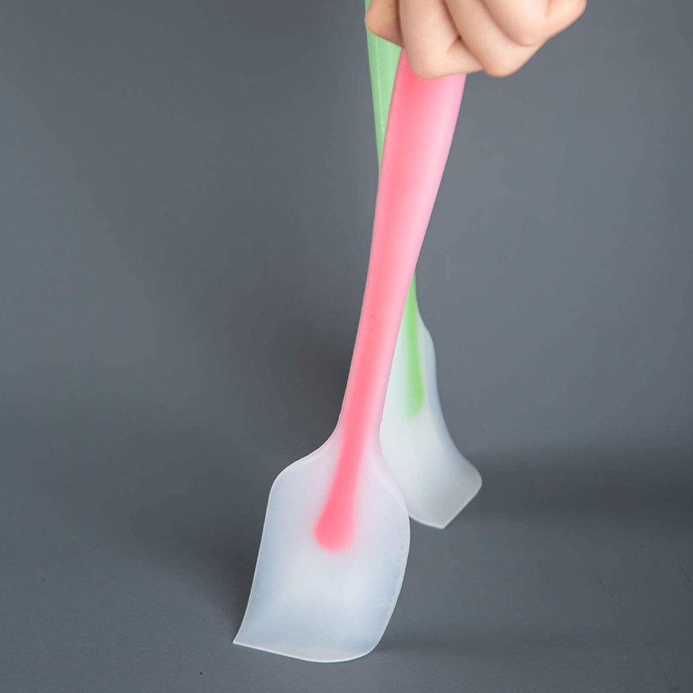 1Pc Baking Tools Spatula Non Stick Mini Silicone Cream Pastry Mix Baking Kitchen Spatula Spatula Scraper Utensils Heat-Resi B0Y0