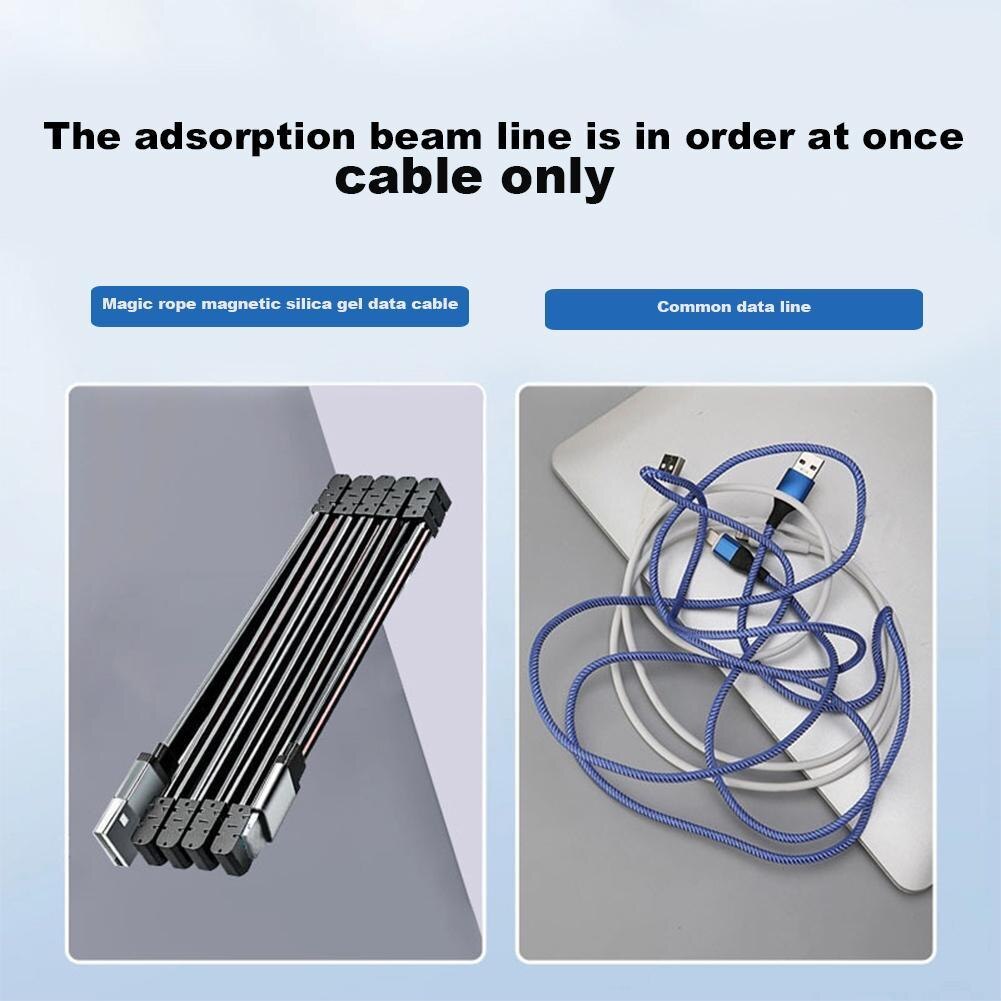 Kabel Halfter Kreative Multi-funktion Magnetische Gurt Kopfhörer Kabel Kabel Daten Ladegerät Zubehör Lagerung Abschluss Riemen C8B1