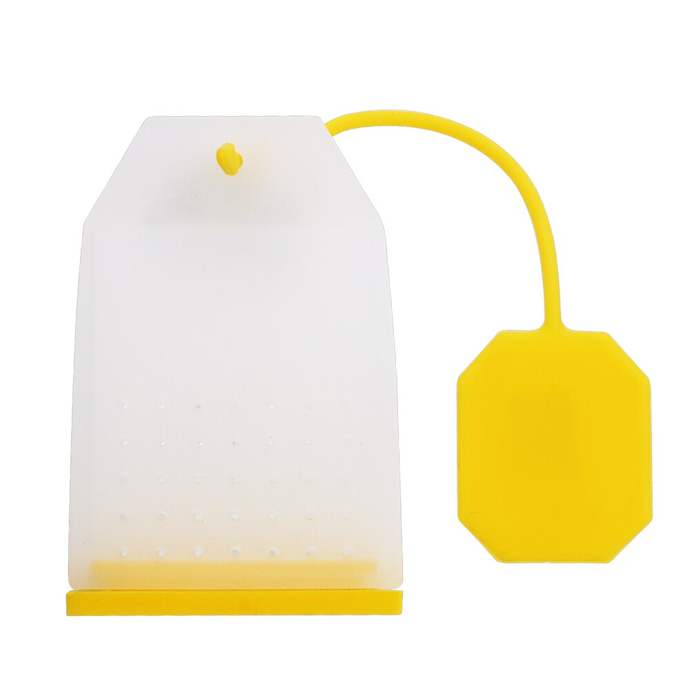 1 piece Random Color Tea Infuser Food-grade Silicone Tea Bag High Temperature Resistance Herbal Tea Infusers Tea Strainers