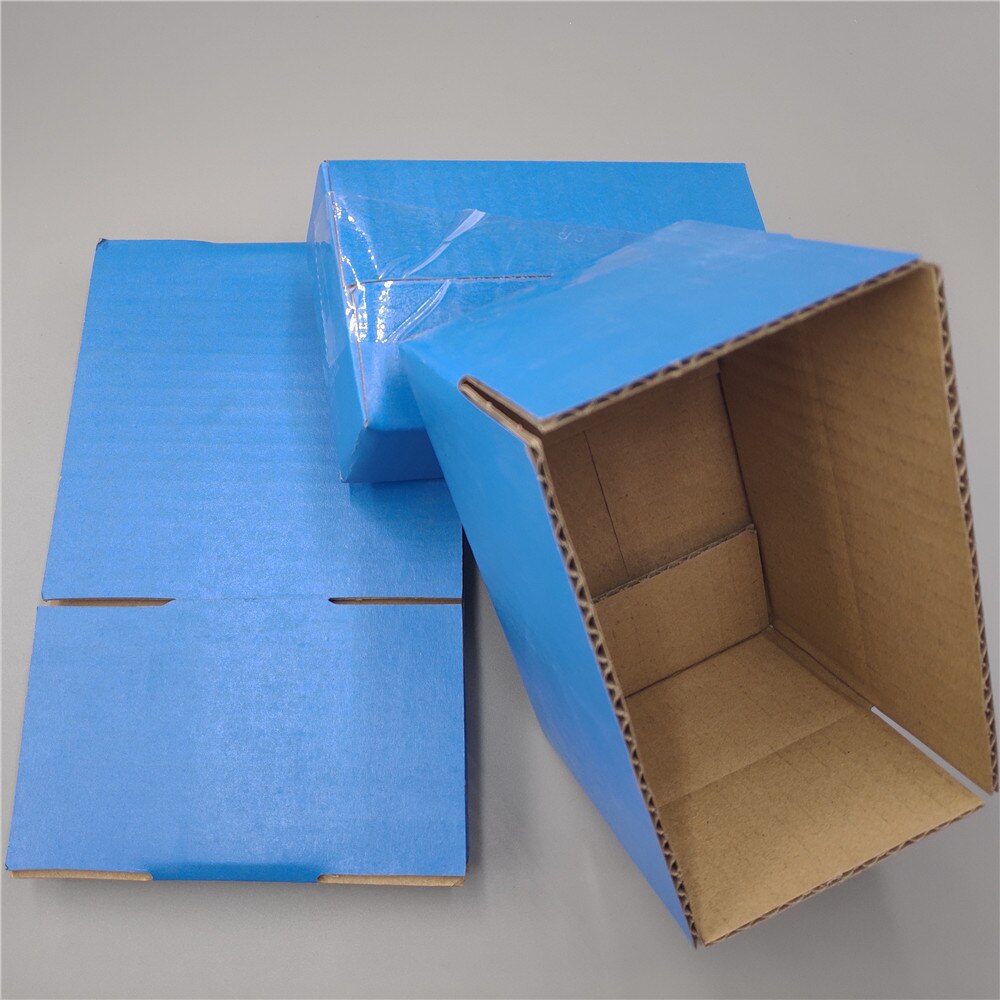 14.5*8.5*10.5cm 20pcs blue Carton boxes Postal Packaging Cardboard Boxes Mailers boxes