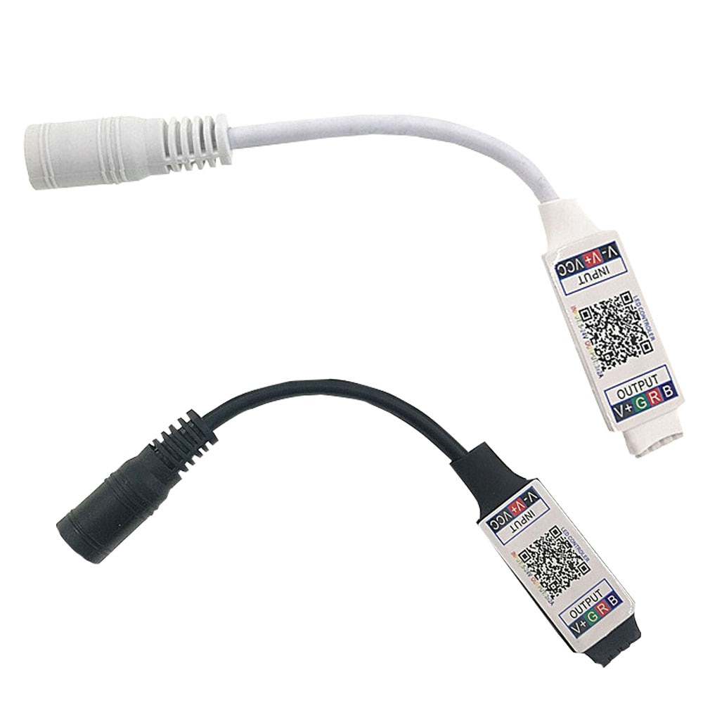 Mini Rgb Bluetooth Controller Dc 5V 12V 24V Muziek Bluetooth Led Controller Light Strip Controller Voor Rgb rgbw Led Strip