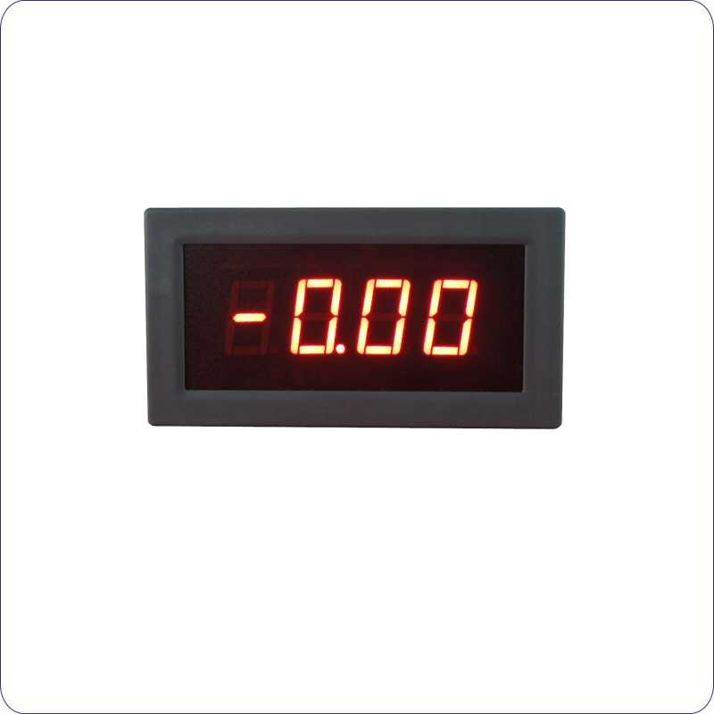DC200uA DC Micro Ampèremeter Current Meter DC Ampèremeter LED Digitale Amperemeter Rood Blauw Voeding DC5V 12 V 24 V huidige Monitor: Red / Power supply DC24V