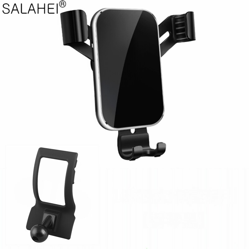 Cool Car Phone Holder For Toyota C-HR Car Air Vent Mobile Phone Holder Stand Mount Cradle Clip For CHR: black