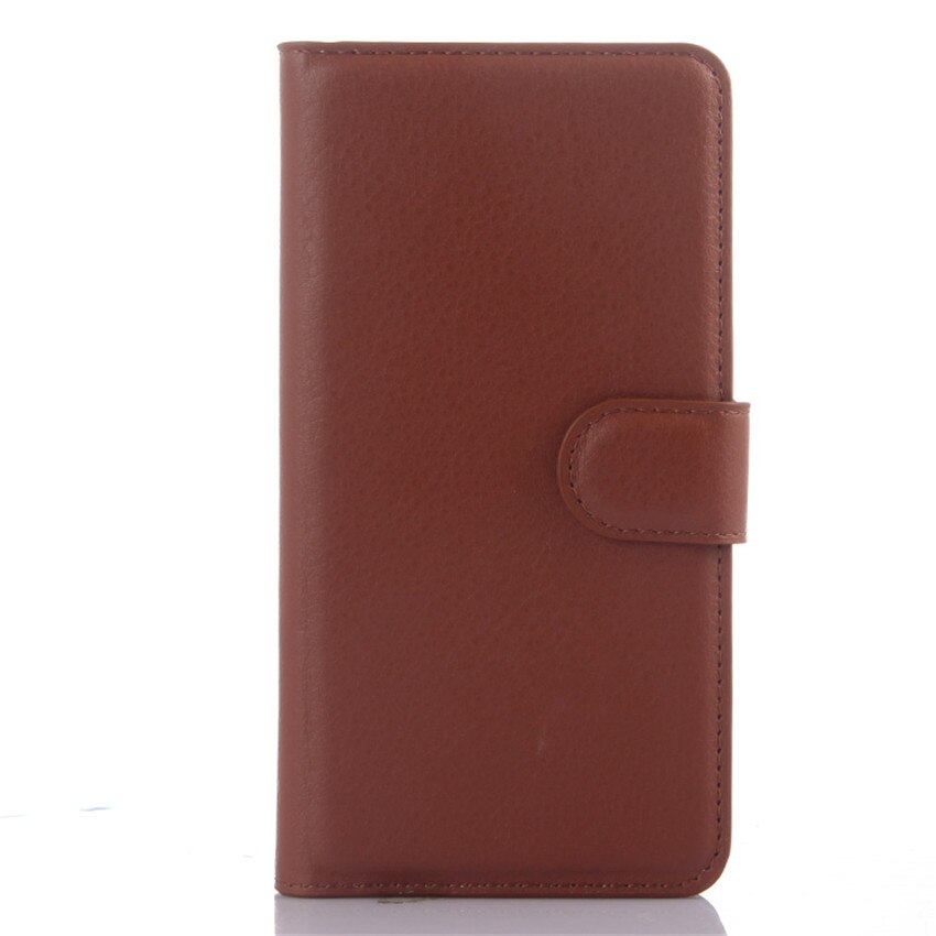 Funda para Xiaomi redmi 3 S, funda para Redmi 3 pro 3 S, funda de piel con tapa de para Xiaomi Redmi 3pro, Funda tipo libro con soporte: Marrón