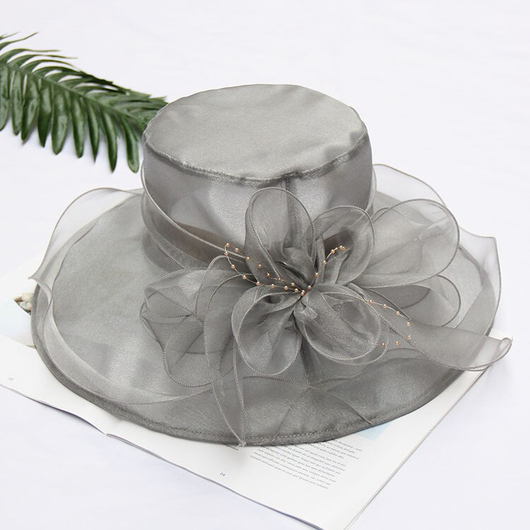 Pink wedding hats and fascinators for brides Evening Women formal hair Wedding accessories 9 Colors Bridal
