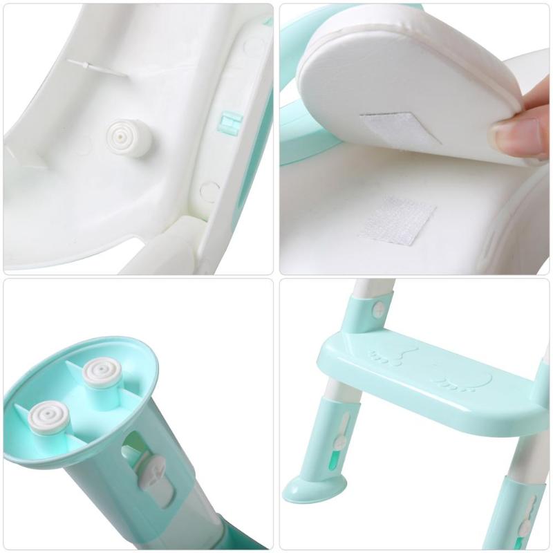 Folding Baby Potty Infant Kids Toilet Training Seat with Adjustable Ladder Portable Urinal Potty Toilet Seat for Kids