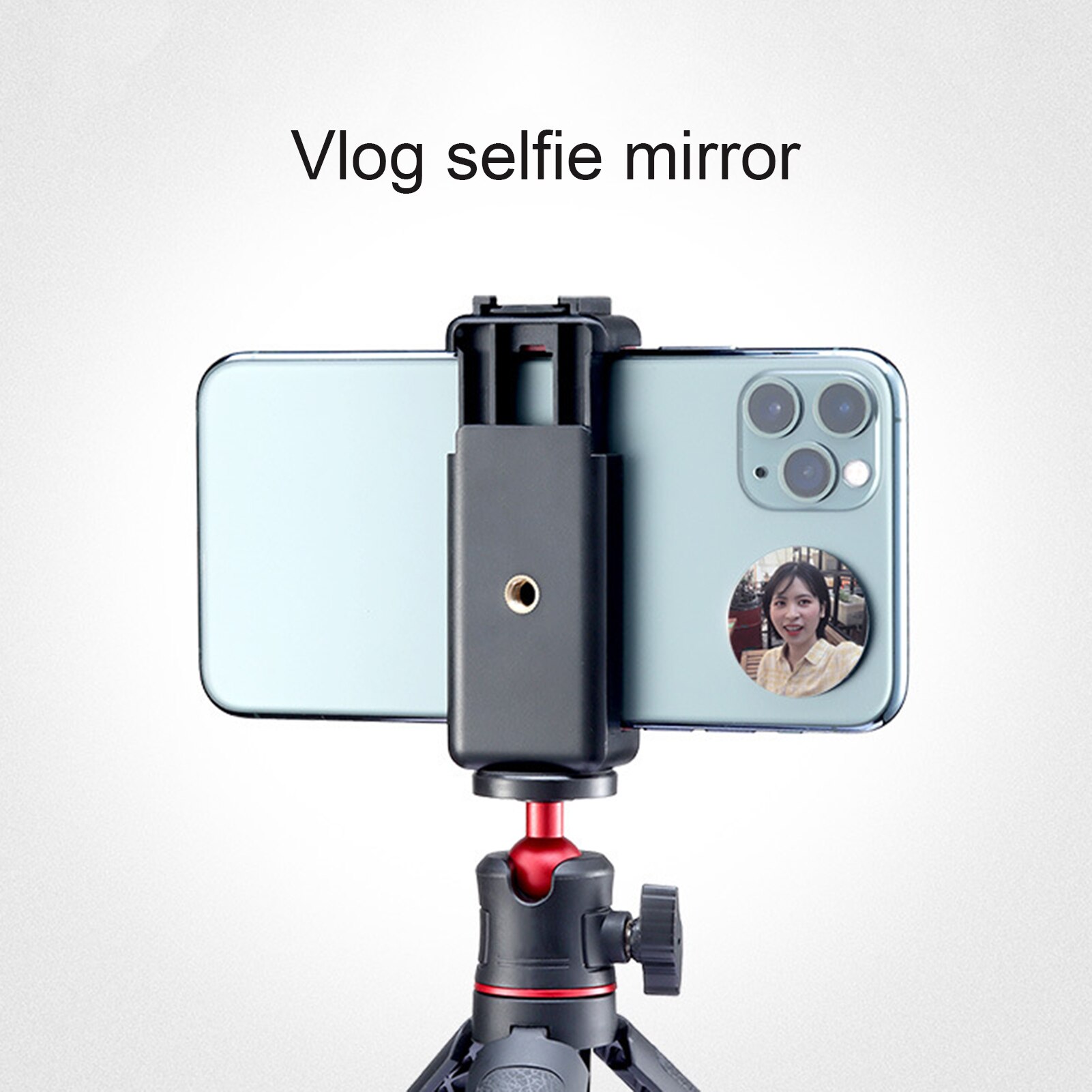 Ulanzi Universal Smartphone Selfie Vlog Mirror Compatible with iPhone Samsung Photo Video Selfie Vlog Accessories