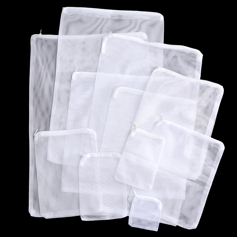 1pc Aquarium Filter beutel wieder verwendbare Fein Filter Medien beutel mit Reiß verschluss für frische Salzwasser Panzer Harze Filter Aktivkohle