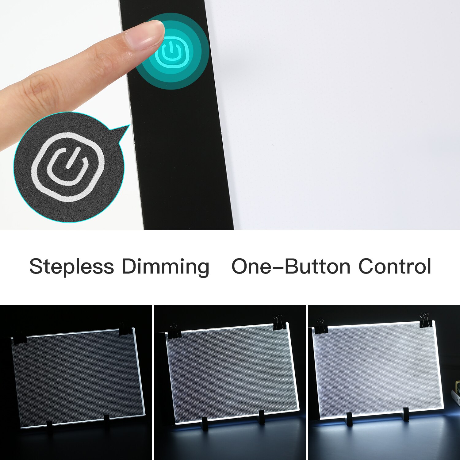 133 stück DIY Diamanten Malerei Werkzeuge und Zubehör Kits mit A4 Tracing Licht Box Multi-Größe Diamant Stift Tablett kits