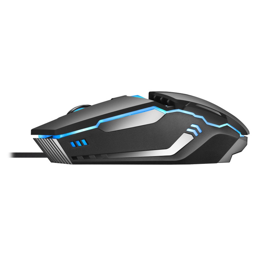 HXROOLRP gaming mouse wired mouse gamer for overwatch gaming laptop pc ergonomic mouse wired silent Glow Mice For Computer