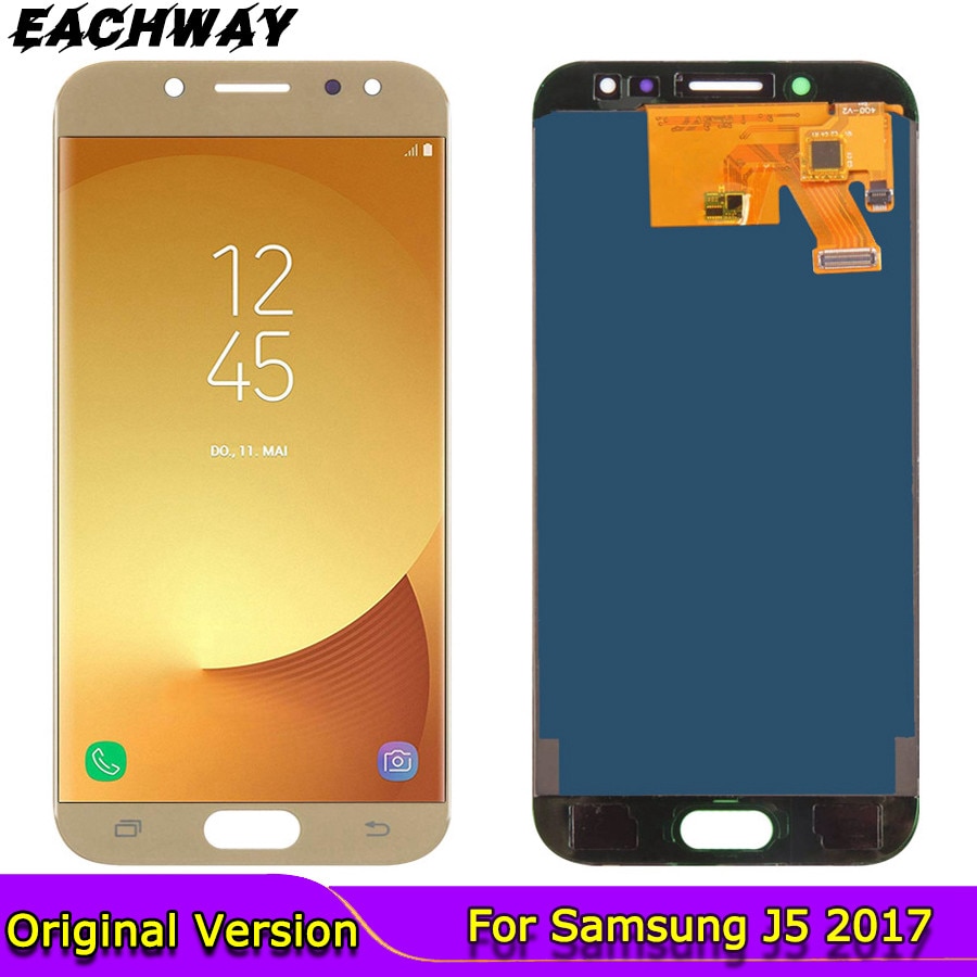 Neue J530FM Anzeige Für SAMSUNG Galaxis J5 LCD J530f Anzeige Touchscreen Digitizer Montage Ersatz Für SAMSUNG J530 LCD