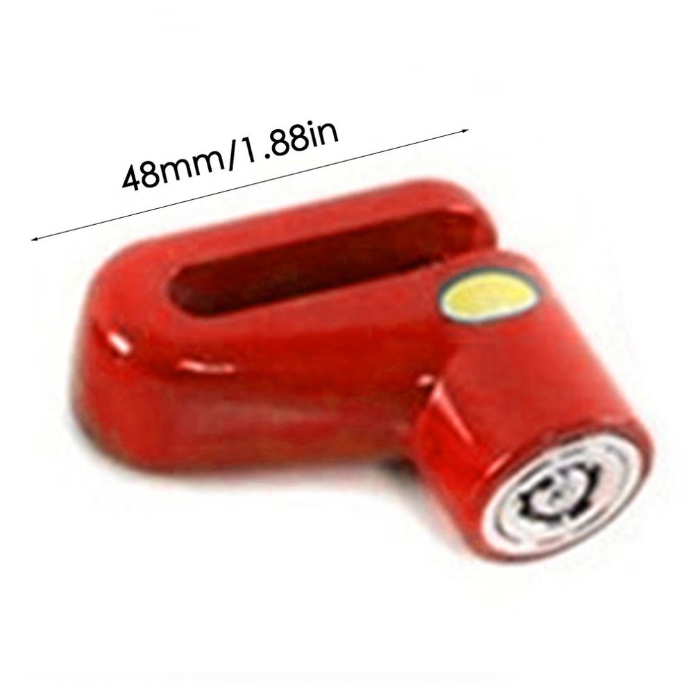Anti-theft Disk Brake Rotor Lock For Scooter Bike Bicycle Motorcycle SafetyLock For Scooter Motorcycle Bicycle Safety