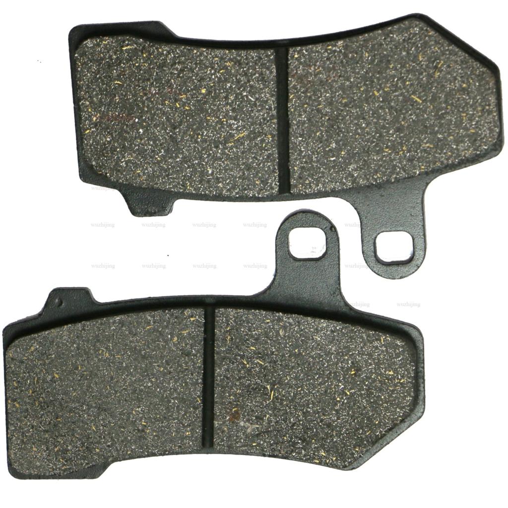 Voor Harley Flhx 1745 Street Glide Remblokken Set Voor Achter 17: RESIN REAR