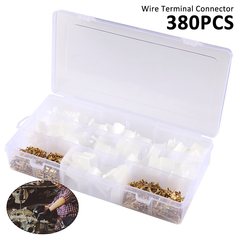 380PCS 2/3/4/6 pin Sumitomo 2.8mm Series Male Female Wire Harness Motorcycle Automotive Cable Connector