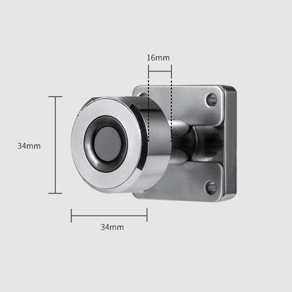 T21 Smart Fingerprint Drawer Lock Furniture File Cabinet Shoe Cabinet Letter Box Safe Lock