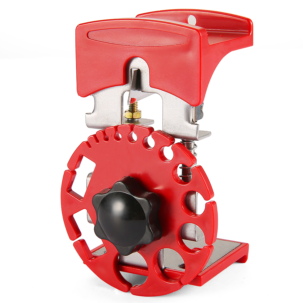 Bärbar avskalare trådkabelskärare demoleringsmaskin multifunktionell krympning elektriker avskalare avskorpa tång handverktyg: Vit