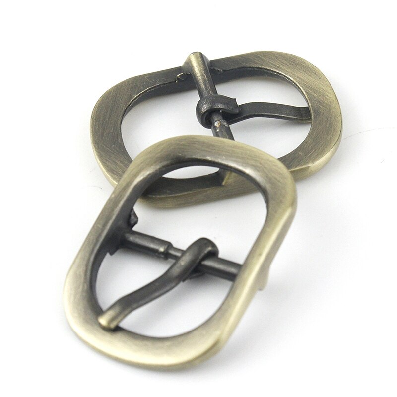 Metal Tri Glide Belt Buckle Middle Center Bar Single Pin for Leather Craft Bag Strap Garments bridle halter Harness adjustment: bronze