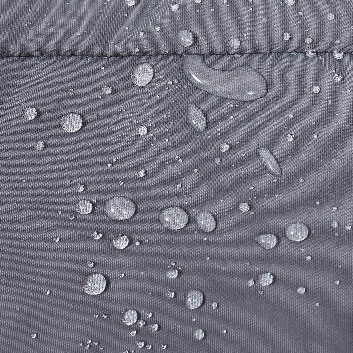 Universal Tub Spa Cover All-Weather Spa Cover Cap Guard Waterproof Silver Jacket Bag Protector 200X200X25cm Protect Large