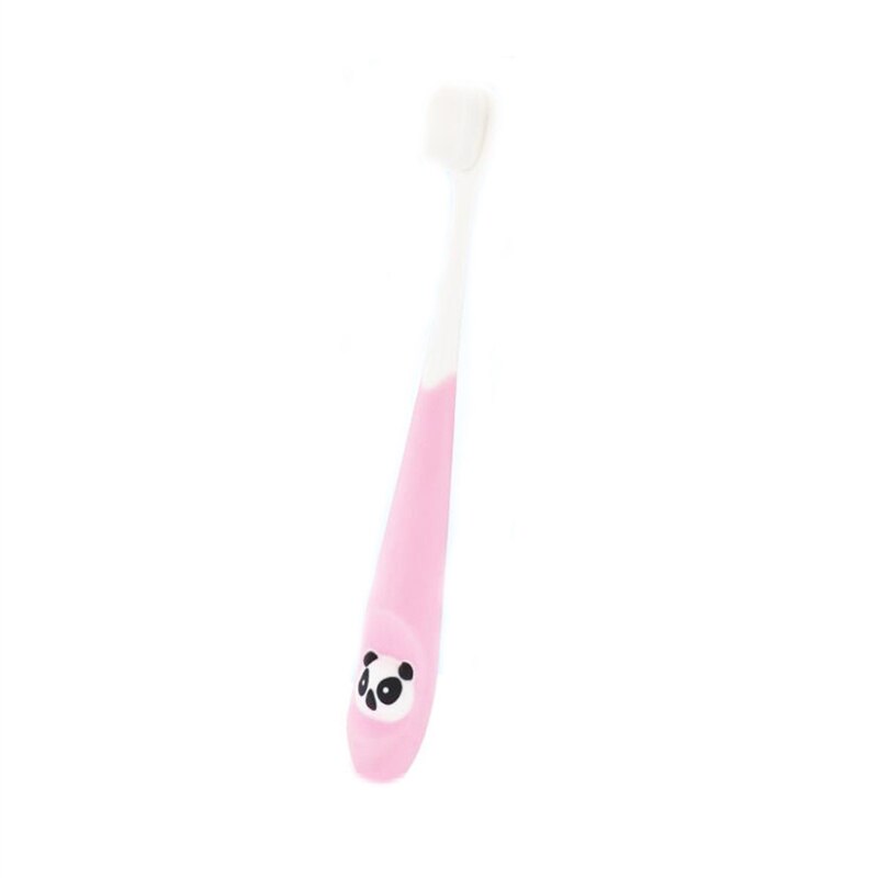 1 pièces enfants brosse à dents dessin animé brosse à dents enfants écologiquement doux cheveux mignon propre dents brossage brosse à dents: red