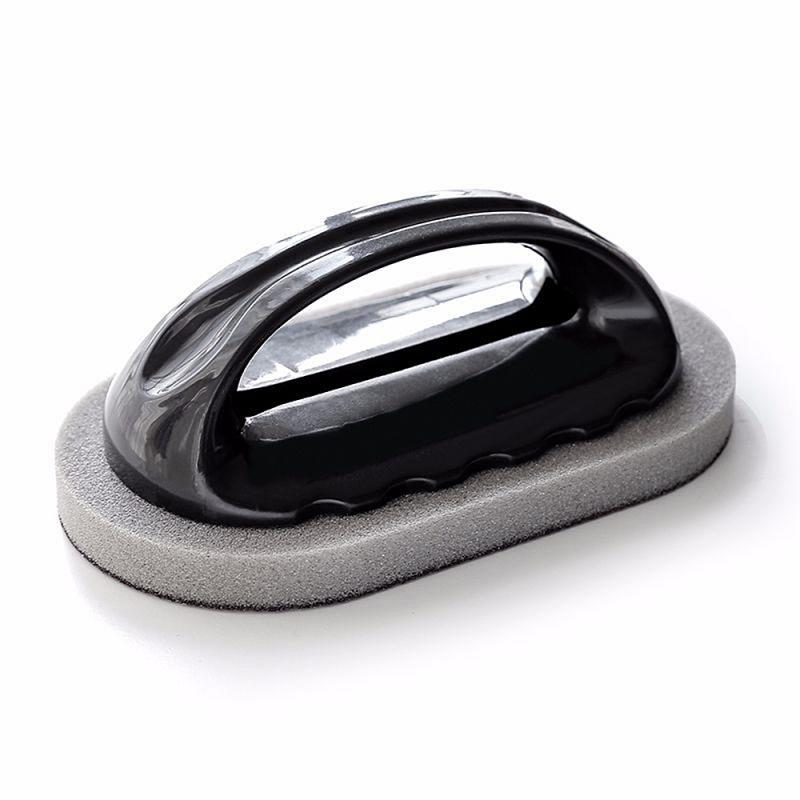 Magic Eraser Sponge Sponge Kitchen Accessories Powerful Decontamination Brush With Handle Kitchen Bathroom Accessories