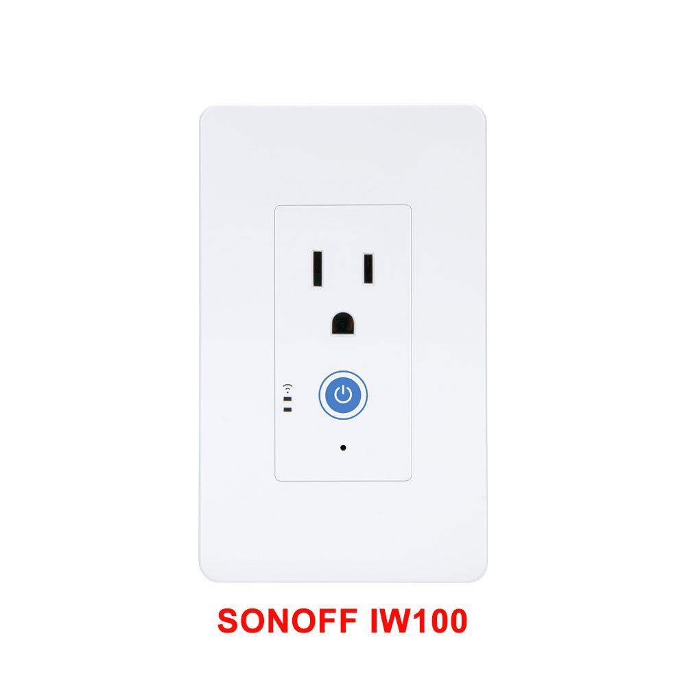 Itead sonoff  iw100/iw10 us wi-fi älykäs tehonvalvonta pistorasia ja kytkin energiaa säästävä ylikuormitussuoja ewelink-sovelluksen kautta: Poikamies  iw100