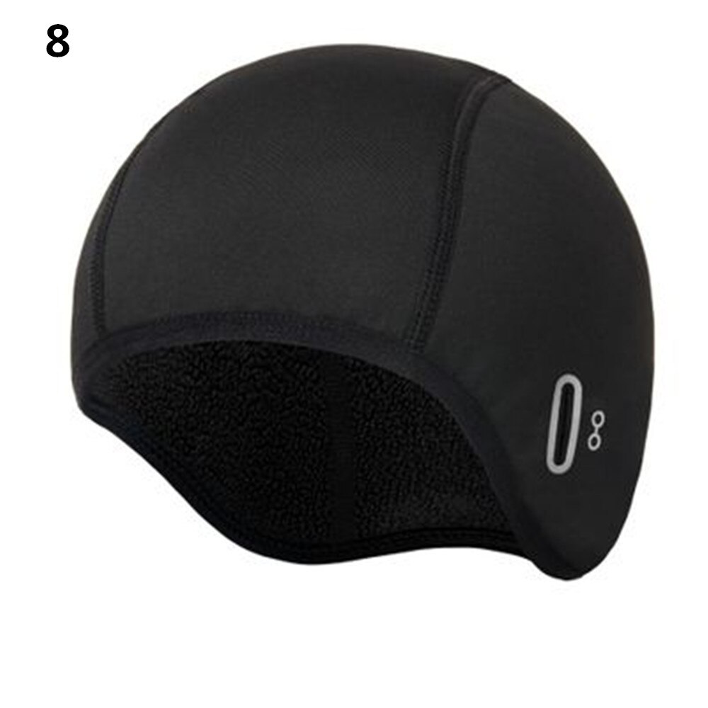 Berretto da ciclismo invernale antivento termico da corsa sci moto equitazione pesca cappello da alpinismo berretto sportivo da esterno berretto con teschio: 8