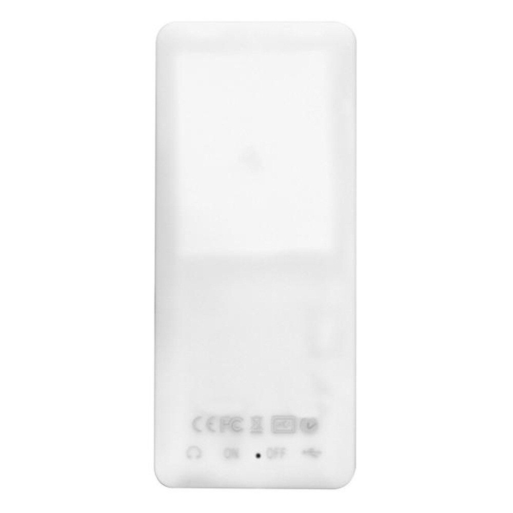 70 Hours Playback MP3 Lossless Sound Music Player FM Recorder TF Card: White