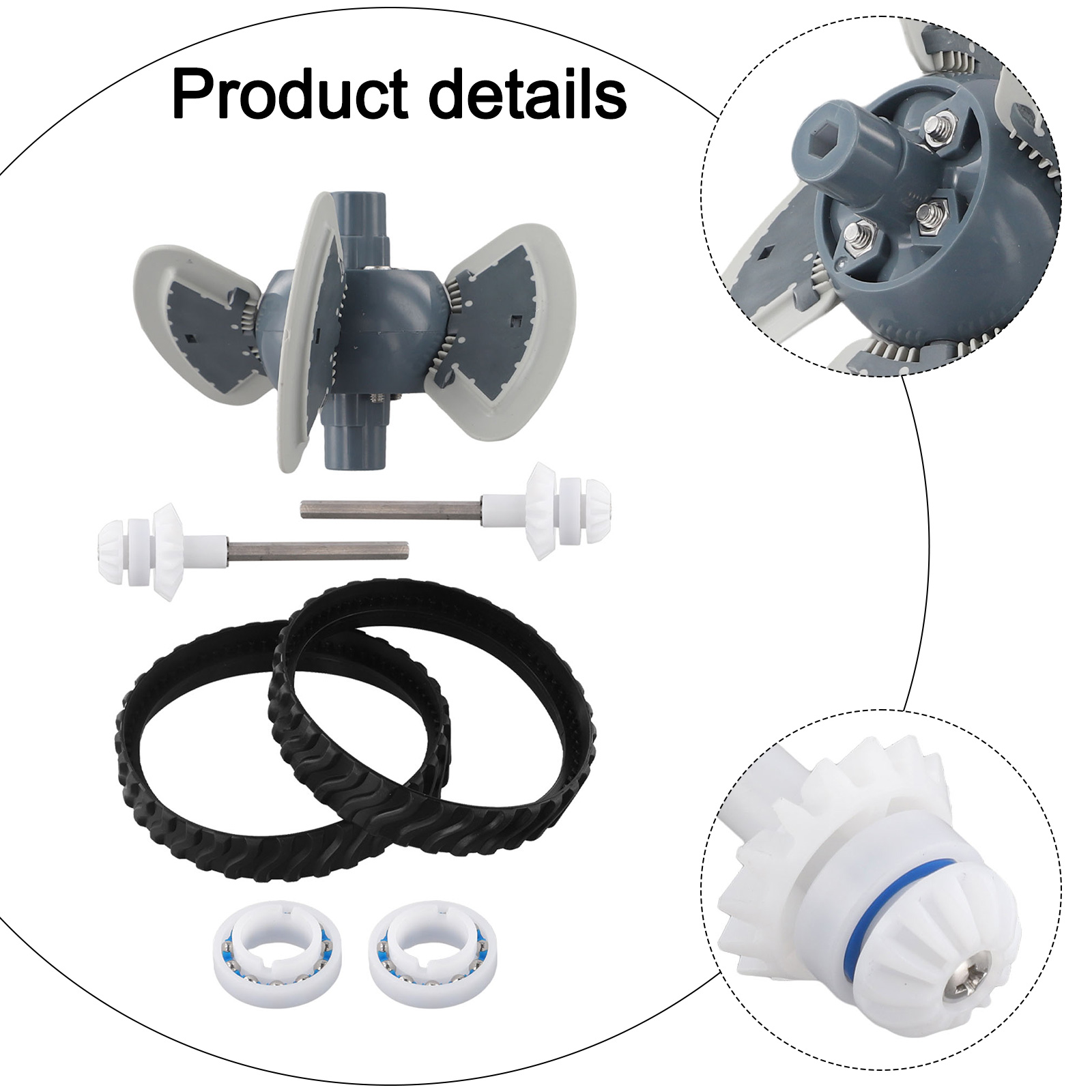 For Zodiac For Baracuda Pool Cleaner Parts Complete Tune Up Kit for MX8 & MX6 Models Including Engines and Bearings