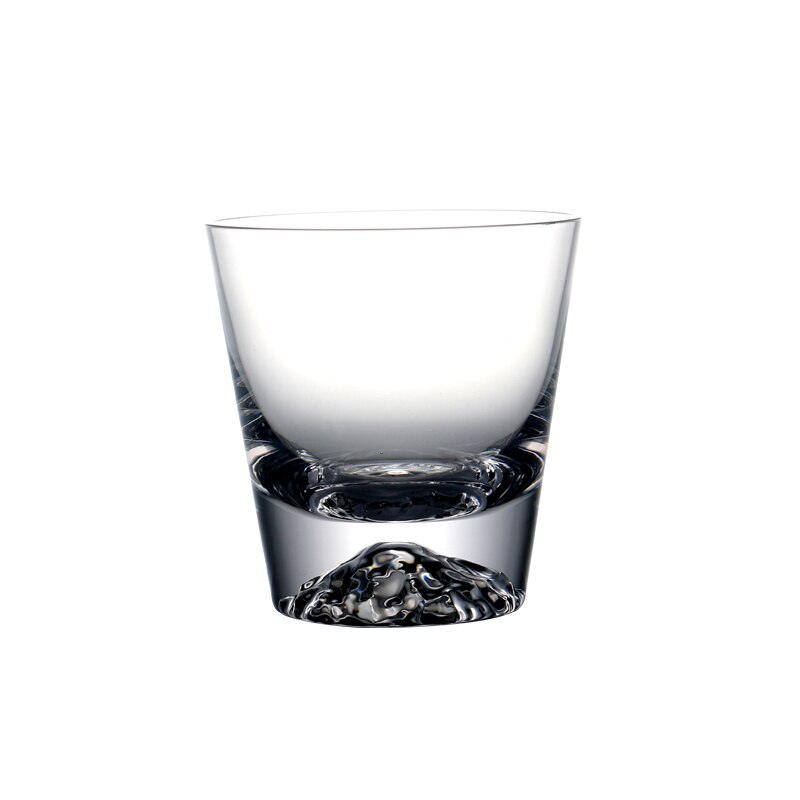 Set  of 2 250ml tunga bas whiskyglas set blyfritt kristall miljövänligt whiskyglas med för barfest 8.5oz