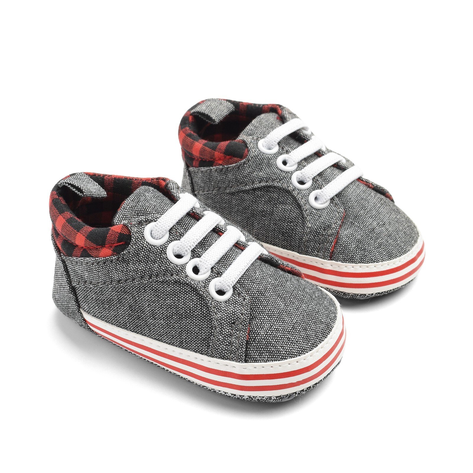 ¡Novedad de ! sandalias antideslizantes para bebés y niñas, sandalias antideslizantes de suela blanda para cuna, , sandalias antideslizantes de verano en 2 colores, 19MAY24P20: GY / 4