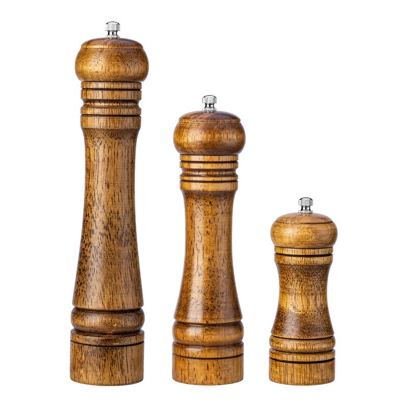 5 &quot;8&quot; 10 &quot;manuelle Pfeffermühle Holz Salz und Pfeffer Mühle Multi-zweck Menage Küche Werkzeug mit Würze Spender