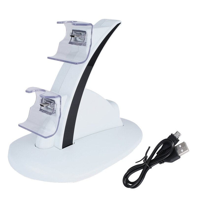 AABB-For Xbox One Controller Led Light Dual Controller Charging Dock Station Charger