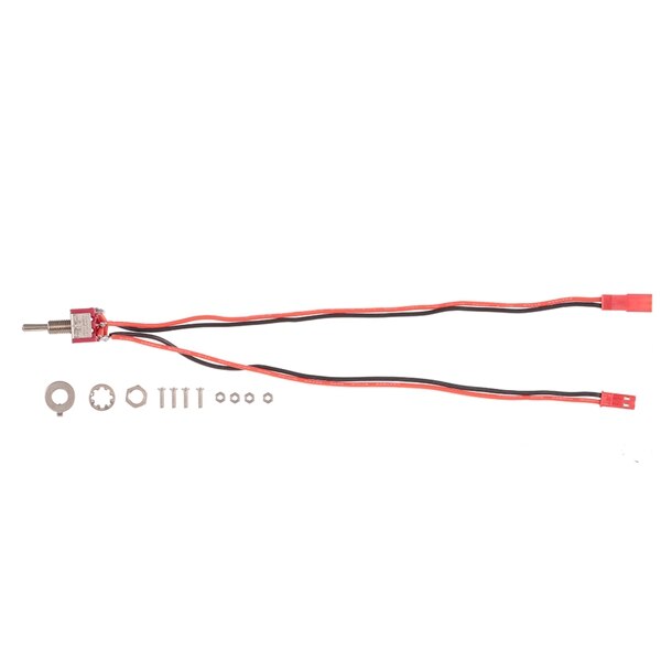 Commutateur de treuil monté par châssis en métal de mise à niveau de pièces de voiture de RC pour 1/10 voiture d'escalade TRAXXAS TRX4 AXIAL SCX10 REDCAT HSP camion de voiture de RC