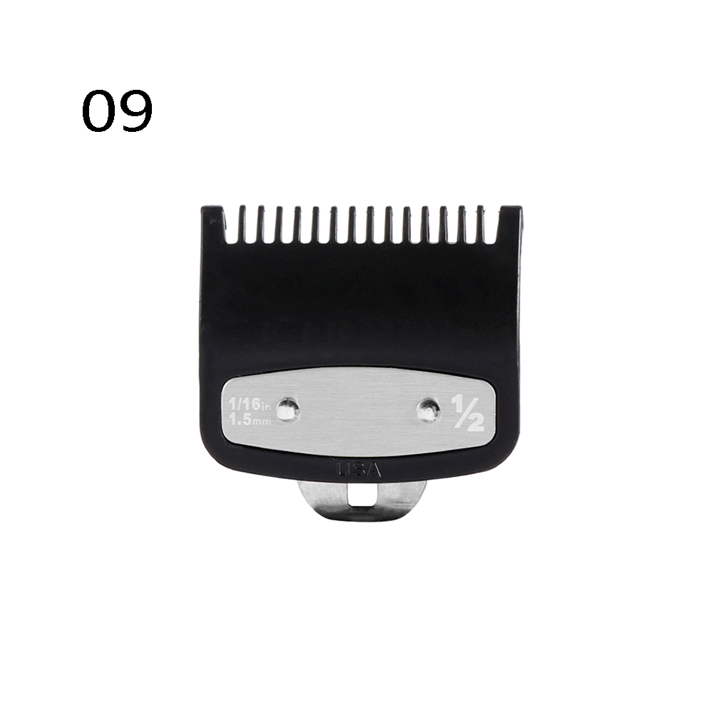 10 pcs 3-25mm Universal Hair Clipper Guide Limit Comb Trimmer Guards Attachment Styling Barber Tools: 16in  1.5mm