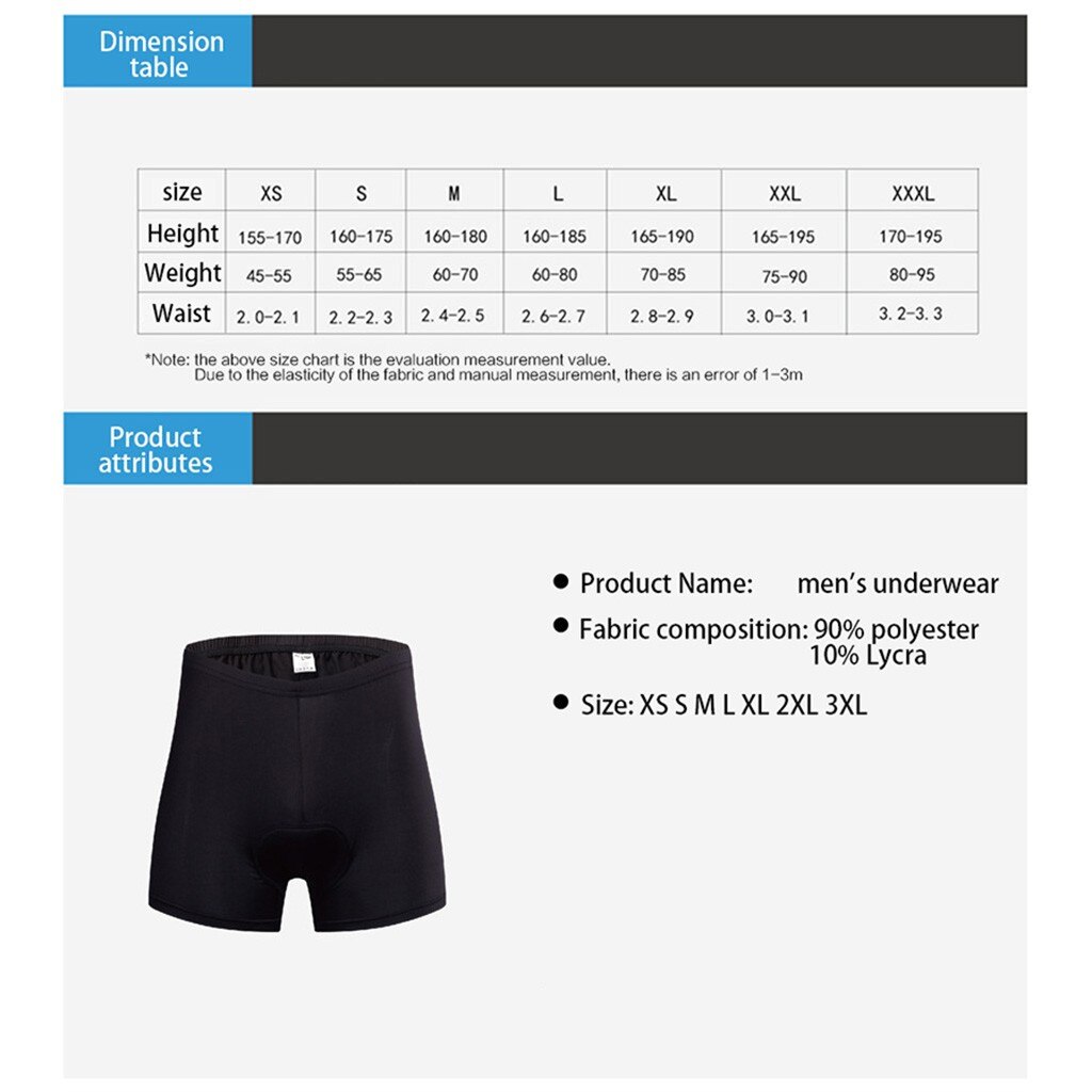 Männer Gepolsterte ausgebeult Radfahren kurze Hose Reflektierende MTB Mountainbike Fahrrad Reiten Hosen Wasserdicht verlieren passen kurze Hose 3D Gel #3
