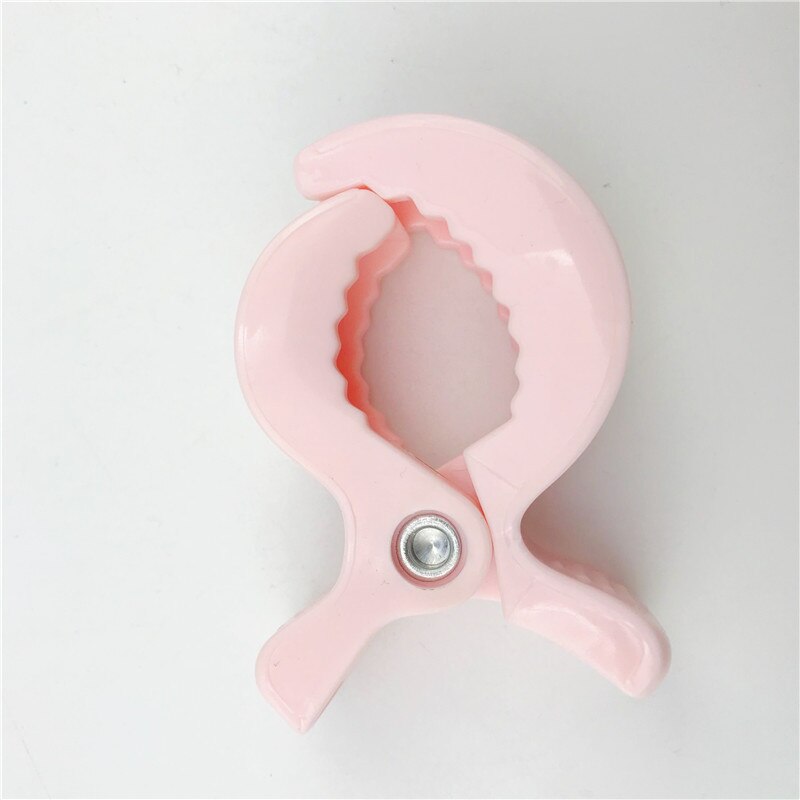 Clip Pram Stroller Peg To Hook Cover Blanket Mosquito Net Clips Baby Colorful Car Seat Accessories Plastic Pushchair Toy: pink