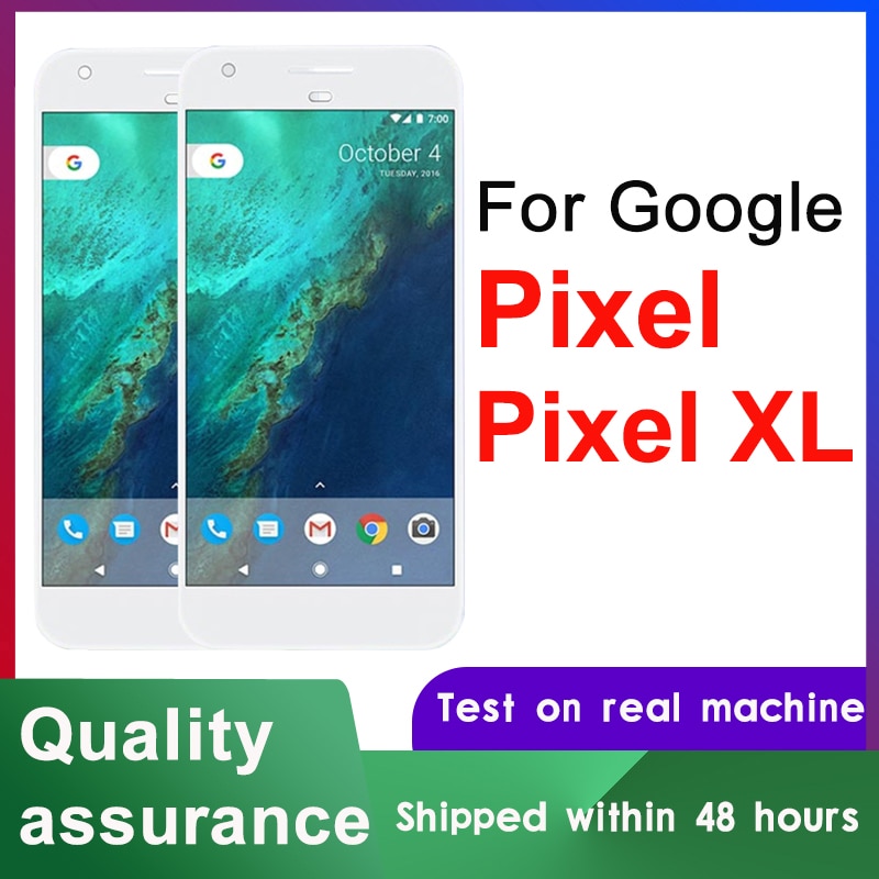 Tested Display Replacement For Google Pixel LCD Touch Screen Digitizer Assembly For Google Pixel XL LCD Display Repair parts