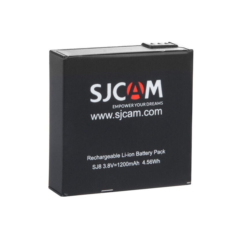 Original SJCAM SJ8 PRO batterie 1200mAh Rechargeable Li-ion batterie double chargeur pour SJ8 Plus SJ8 AIR Action caméra accessoires