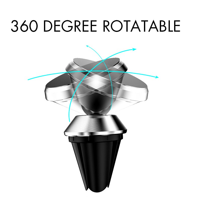Soporte magnético Universal para teléfono móvil Samsung A50, soporte de móvil para coche, Rotable, 360