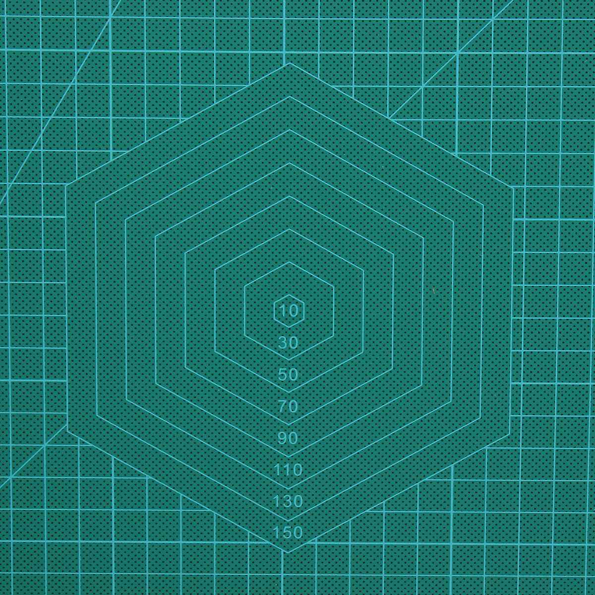 A1 Pvc Self Healing Rotary Cutting Mat Craft Quilten Grid Lijnen Gedrukt Boord Groene Patchwork Gereedschap Diy Craft Cutting Mat board
