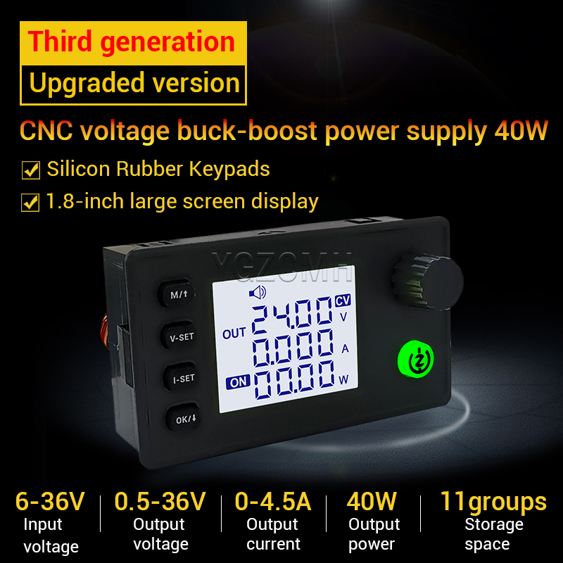 6-36V Buck Boost DC Adjustable Voltage Stabilized ... – Grandado