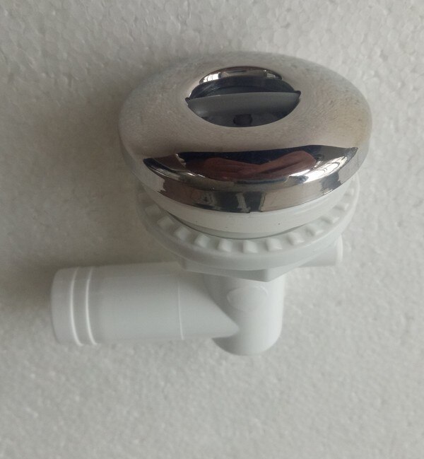 Badekar  wt1020s 1 "tommer dobbelt drejende jet ss cover spabad