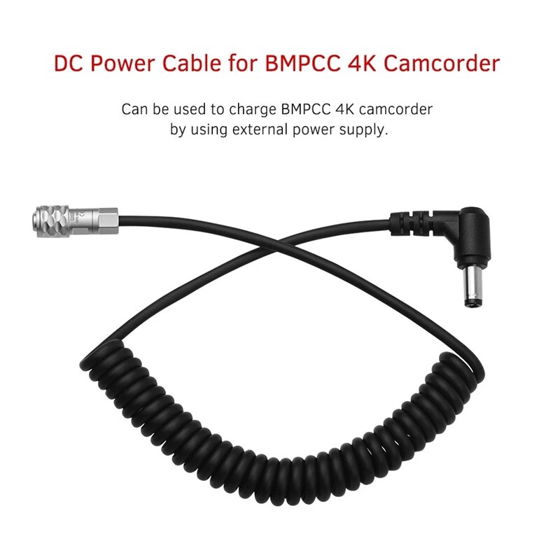 100cm Long Camcorder Locking DC Power Cable Wire f... – Grandado