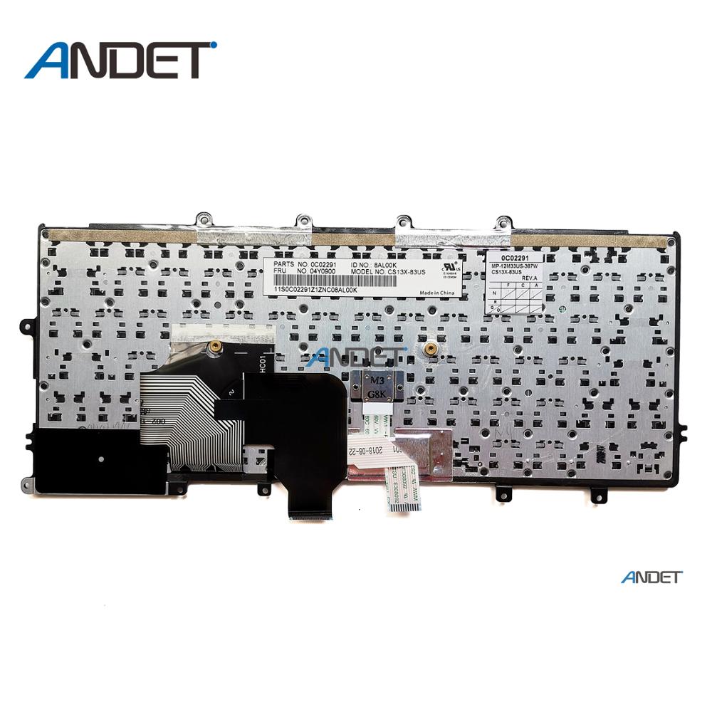 Original for Lenovo ThinkPad X230S X240 X240S X250 X260 X270 US English Keyboard Non Backlit 04Y0900 04Y0938 0C02291