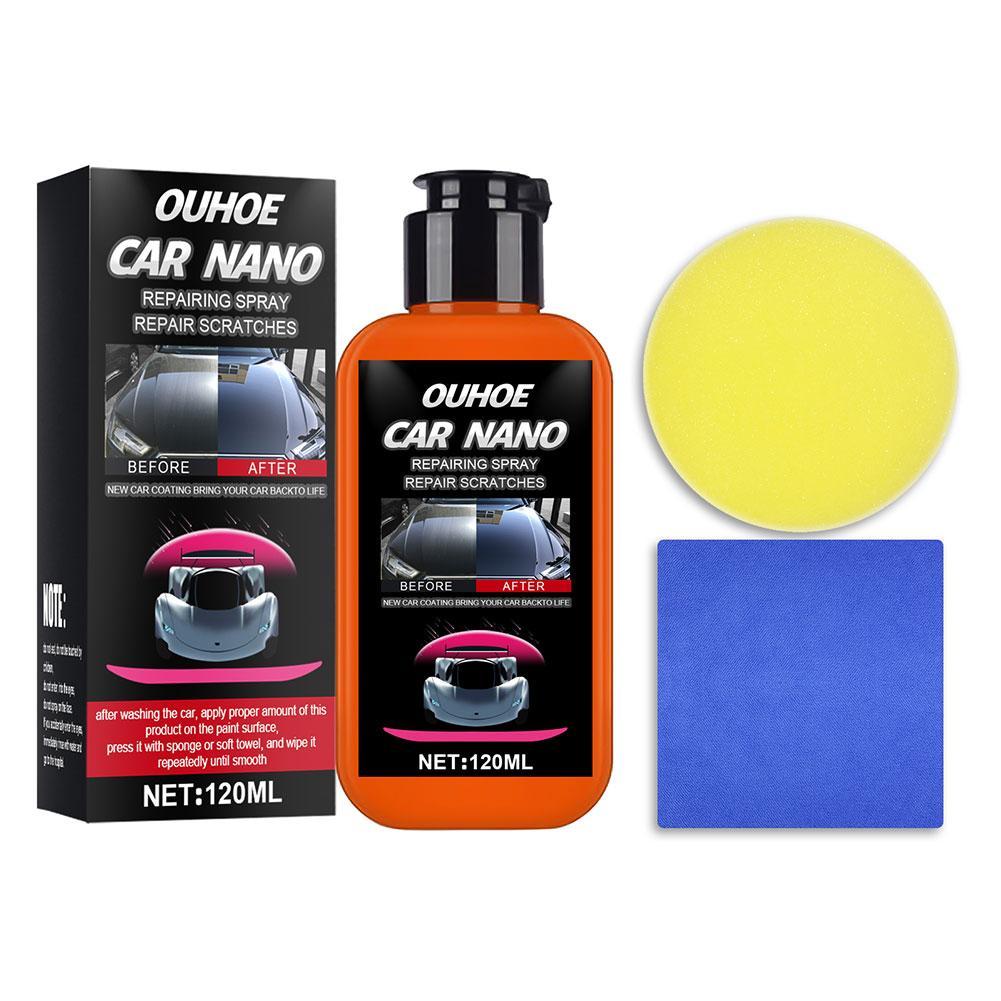 Automotive Ceramic Nano Coating Liquid Coating Nano Hydrophobic Layer Polishing Paint Coating Agent Car polish Clean spray paint