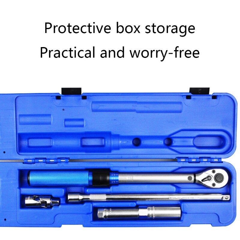 Torque Wrench Repair Tools Adjustable Workshop House Vechile with Quick Release Button Mechanism Spanner Hand Tool: Default Title