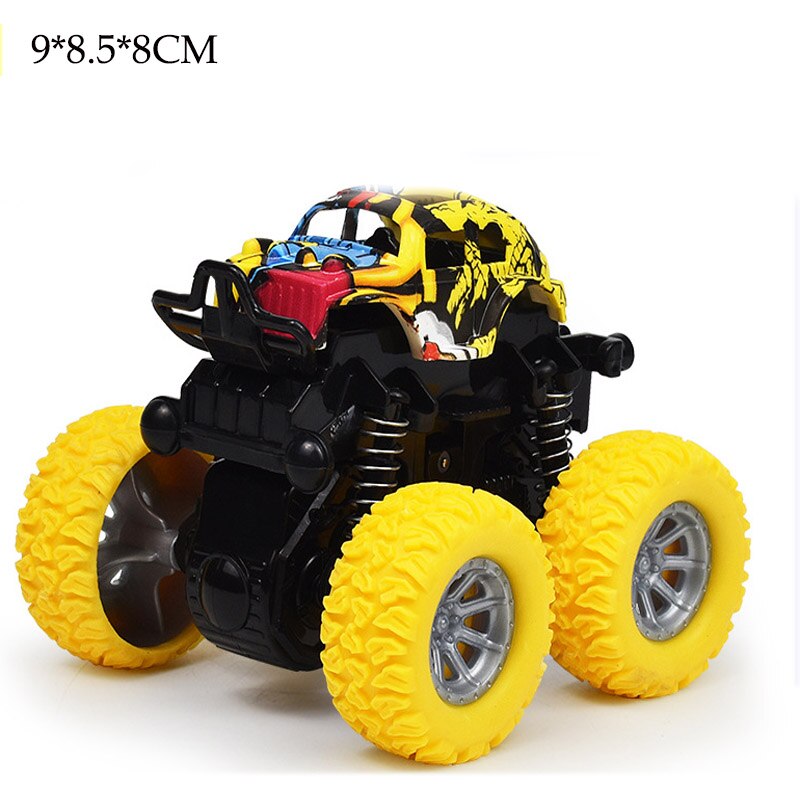 15 Styles Toys Car Mini Inertial Off Road Vehicle Pull Back Children Shock Plastic Friction Stunt Car For Kids Toys Car: 10