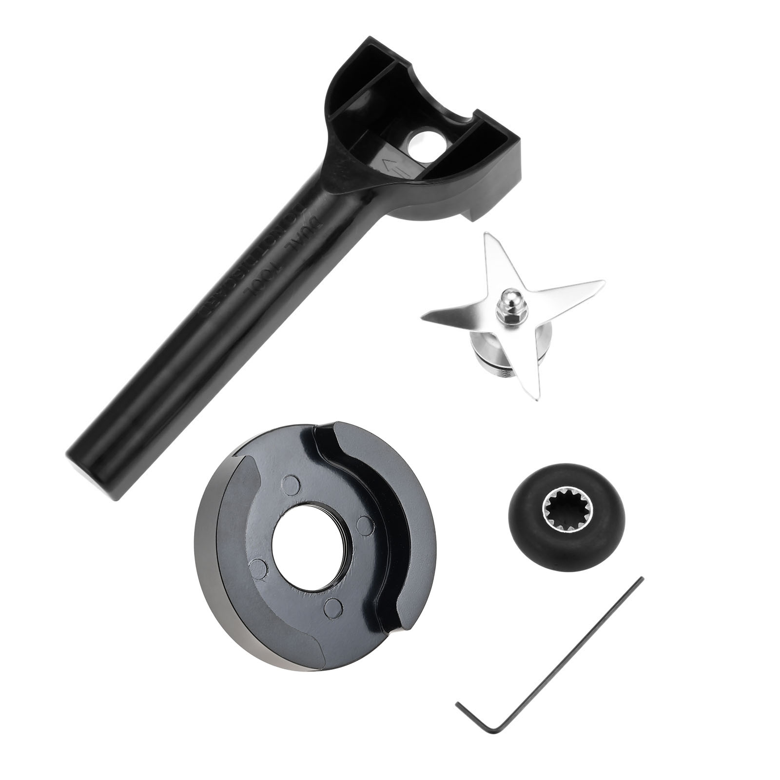 5pcs/kit Blender Repair Blade Retainer Nut Removal Tool Drive Socket fits for 48oz & 64oz Vitamix & Vita-mix Replace Assembly